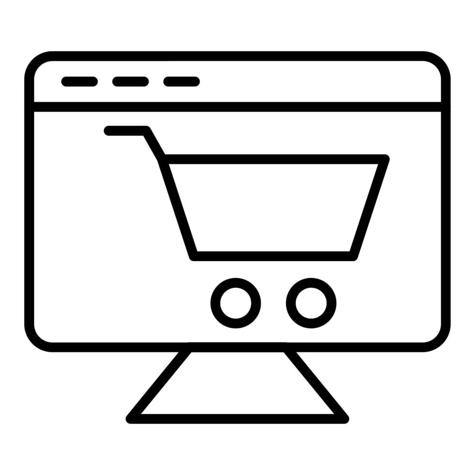 ecommerce-platform-icon-style-free-vector